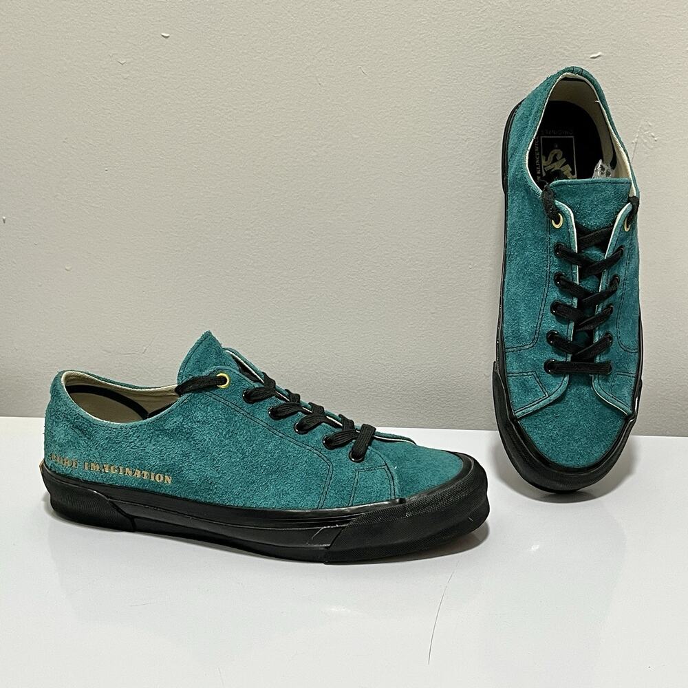 Julian Klincewicz x Vans Vault OG Style 31 LX Teal Suede Men's Size US 10 - Picture 1 of 12